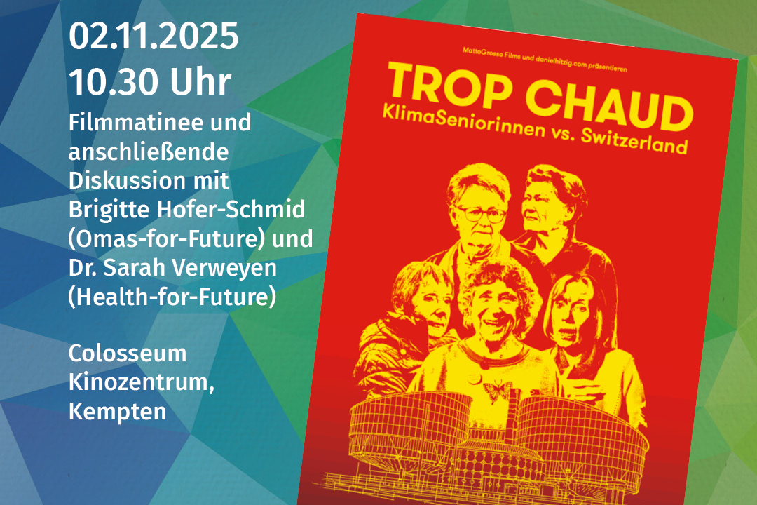 TROP CHAUD – KlimaSeniorinnen vs. Switzerland Filmmatinee & Diskussion